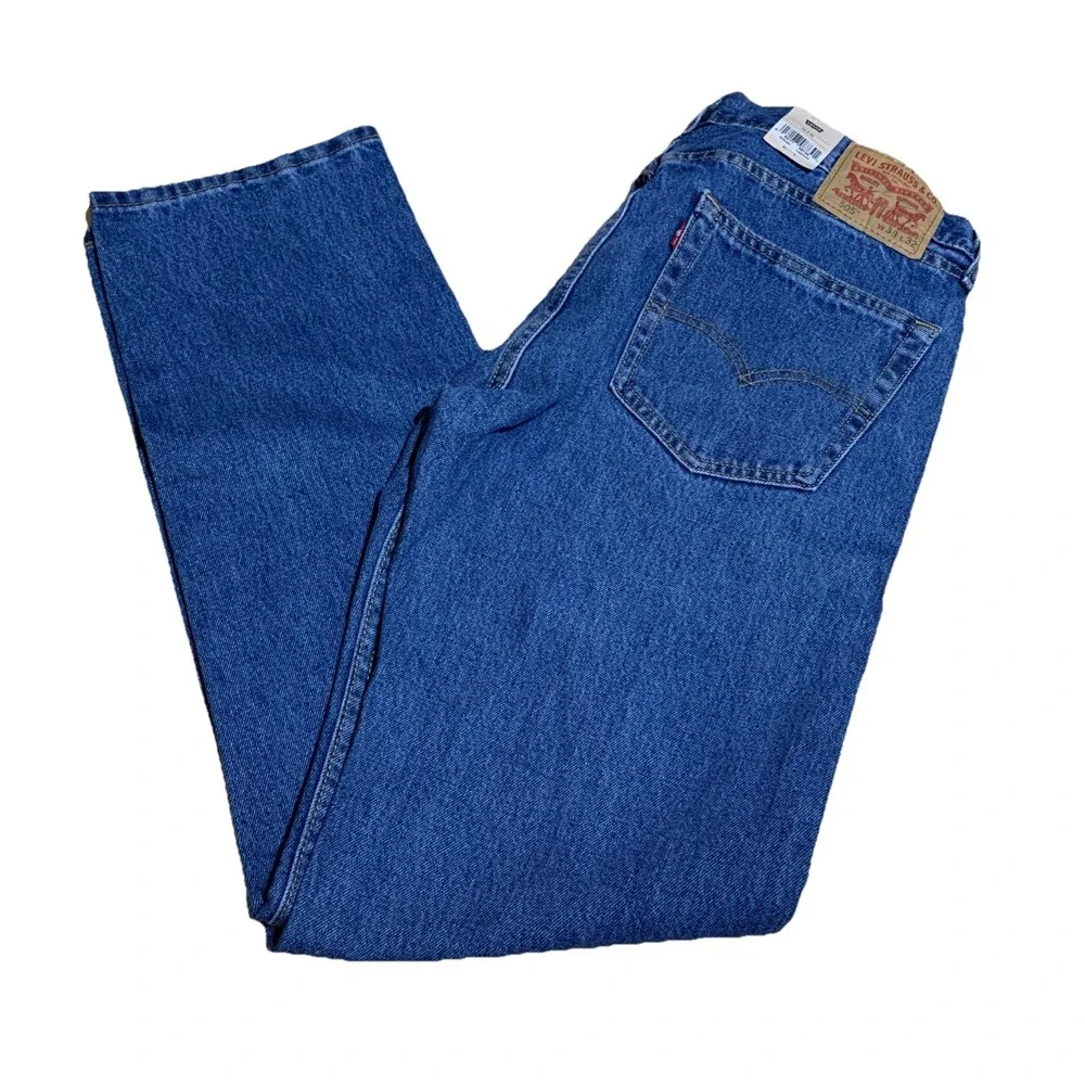 Levis 505 Jeans Mens Size 33x32 Regular Fit Straight Leg‎ 100% Cotton